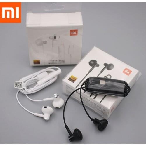 Xiaomi Mi Dual Driver Earphones Hybrid DC Earphone Type-C Plug Half In-Ear Wired Control With Mic For Xiaomi Smartphone BRE01JY