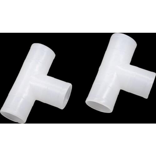 Poultry feeding tools Pigeon Drinking Poultry Drinking Tool Chicken Drinking Tee Pipe Inner Diameter 20mm Rabbit Feeder 5 Pcs