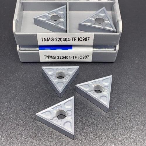 10PCS TNMG220404 TNMG220408 TF IC908 IC907 carbide lathe parts tool milling cutter CNC cutting tool TNMG turning tool