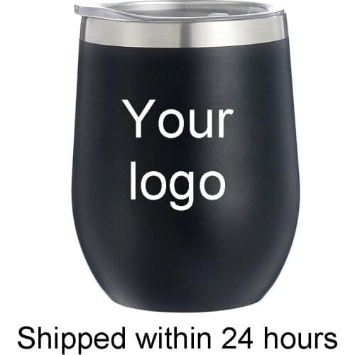 10 OZ hot sell Custom logo or name logo Stainless Steel Beer Tumbler Travel Beer Mug Water Bottle Thermos Coffee mugs