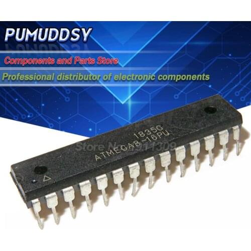 5PCS ATMEGA8-16PU ATMEGA8 DIP IC