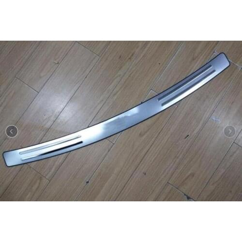 Car stainless steel Rear Guard Bumper Trunk Protector Trim Cover Strip 2007-2011 For Mazda CX-7