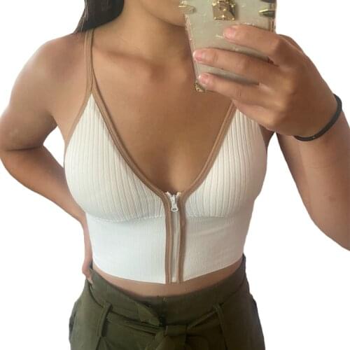 Seamless Bra Sports Bras For Women Push Up Crop Top Female Brassiere Deep V Padded Sexy Lingerie Women Comfort Active Bralette