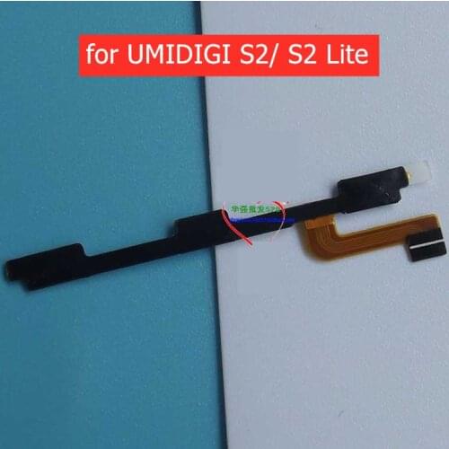 For UMIDIGI S2/ S2 Lite Power Volume Side Key button Flex Cable On Off Switch Flex Cable Replacement Repair Spare Parts