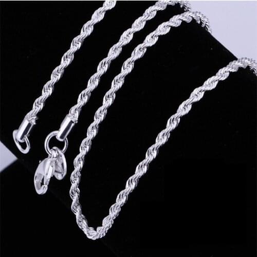CIFBUY Silver Chains