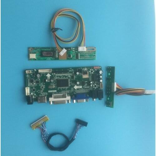 For LP154W02-A1 LCD DVI 1 Lamps Screen panel 1680X1050 Controller board 30pin LVDS Monitor Kit VGA HDMI 15.4