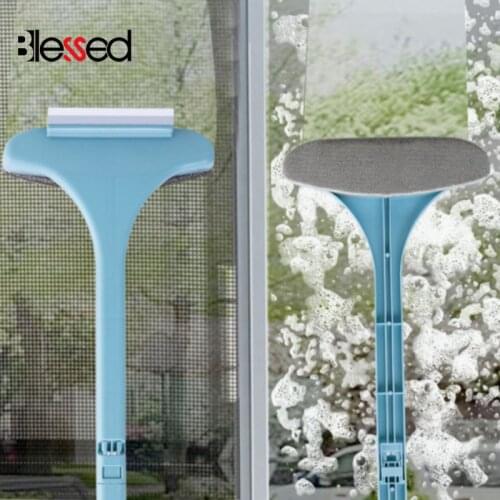 Double sided Multifunctional Glass Screen Brush Window Cleaning Brush Anti-mosquito Net Cleaning Household Car Cleaning Tool