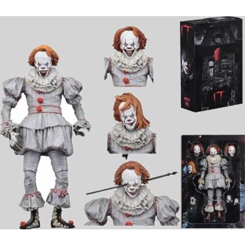 18cm NECA Stephen Kings IT 2017 Pennywise (Well House) PVC Action Figure Collectible Model Toy