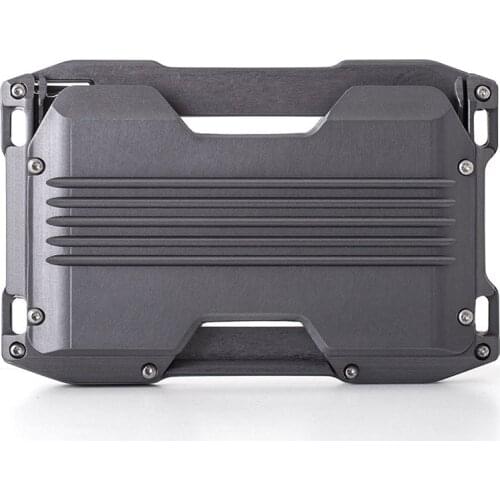 Metal Tactical RFID Credit Card Holder Knife Men Wallets Business Lanyards id Badge Holder Choker Cardholder Minimalist Wallet