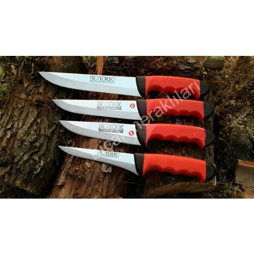 Set of Four 3mm T7 Stainless Steel Hard Rubber Handle