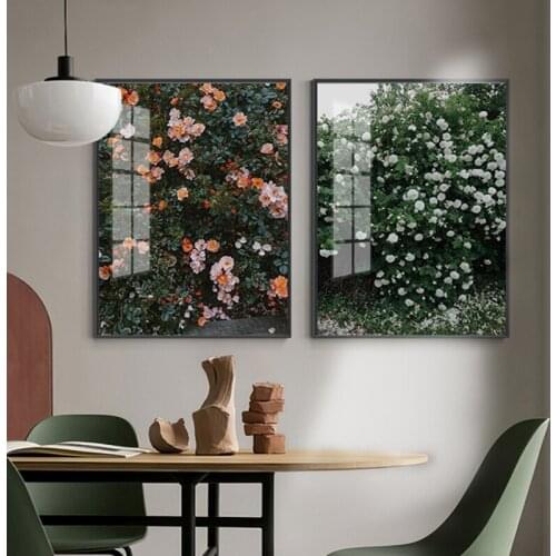 Nature Flower Poster Wall Art Canvas Painting Scandinavian Plant Picture Modern Art Home Decor Print for Living Room Wall Design