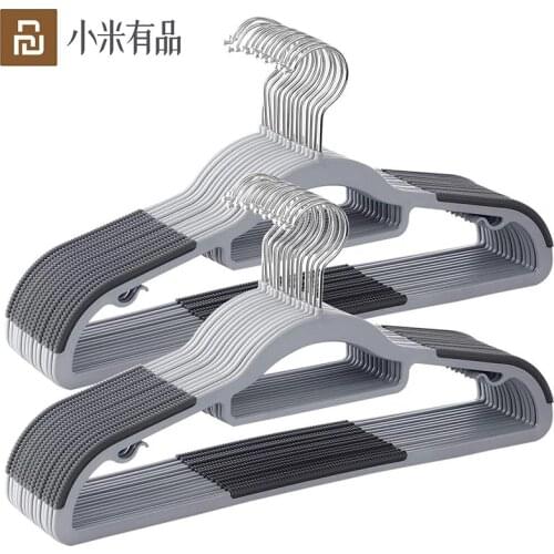 New Youpin Dry and Wet Multifunction Use Clothes Hangers Household Hangers Non-trace Non-Slip Heavy Weighing Hold Clothes Hanger