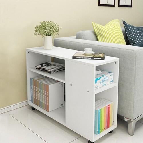 With Pulley Coffee Table Living Room Creative Large Storage Capacity Side Table/bookcase/storage Cabinet Furniture Houseware HWC
