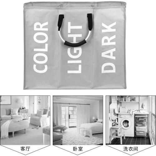 Foldable Laundry Basket Organizer For Dirty Clothes Large Capacity Laundry Hamper Home Water Proof Storage Bag Laundry Sorter