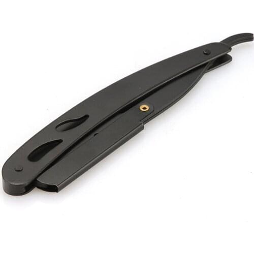 Old-fashioned shaver manual razor shaving razor eyebrow shaping knife stainless steel razor hair cutting toolBlack /silver/gold
