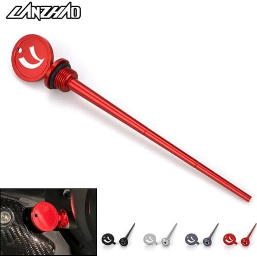 For VESPA SPRINT PRIMAVERA LX LXV S 150 2013-2020 Motorcycle Oil Drain Dipstick Screw Plug with Key CNC Aluminum Accessories