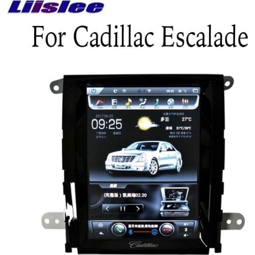 Liandlee Car Multimedia Player CarPlay For Cadillac Escalade GMT 900 2007-2014 Radio 10.4 Inch Screen NAVI GPS Audio Navigation