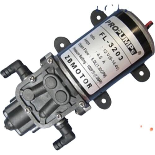 Car Pump FL3203 High Pressure Pressurized Filter Diaphragm Water Pumps Electric Centrifugal DC12v Water Pump