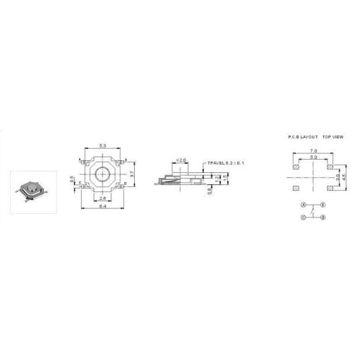 Free Shipping 3000pcs Tact Switch: 3000PCS SMD Momentary Tactile Micro SW+Hot Top selling wholesale