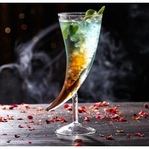 Cocktail Wine Cup Whiskey Beer Espresso Milk Bottle Tequila Water Glass Bottles Cup Goblet Terrarium Kubek Drinkware DF50BLB