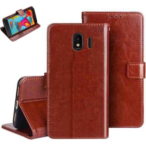 For Samsung Galaxy J4 2018 Flip Phone Case For Samsung Galaxy J4 2018 SM-J400F Cover Luxury classic PU Leather Phone Case