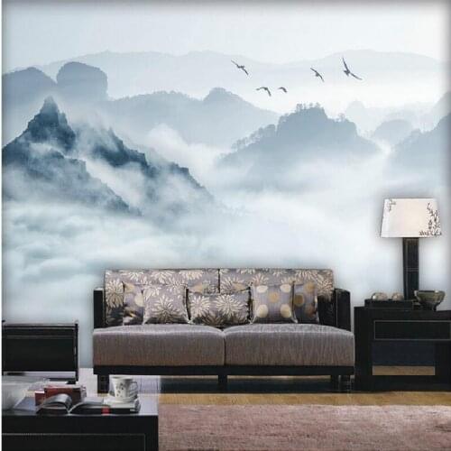 Customization backgrounds 3D wallpaper for walls 3d wallpaper murals photo Non Woven for living room Chinese wind hand painted