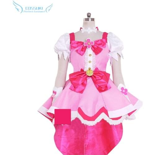 Pretty Cure Cure Flora Cosplay Costume Stage Performance Clothes , Perfect Custom for You