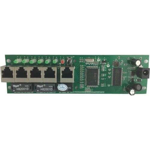 OEM Mini size intelligent wired distribution box 5-port router modules OEM pcb module 192.168.0.1 wire router manufacturer