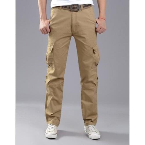 High Quality Cargo Pants Men New Fashion Tactical Lightweight Military Cargo Tactical Pants Male Casual Cotton Men Clothing