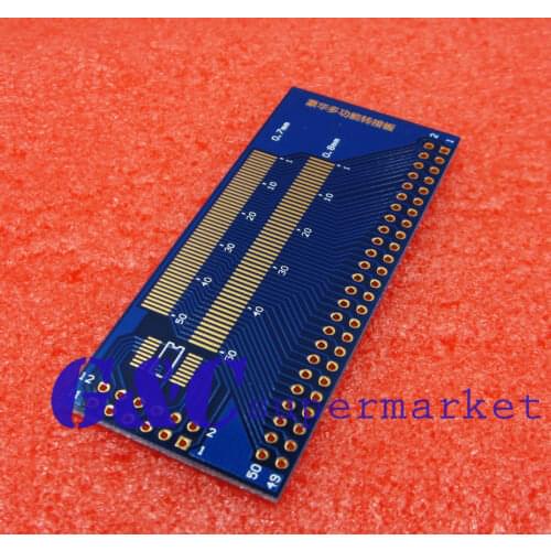 Multiple 0.5/0.7/0.8/1.0mm Pitch TFT LCM LCD Adapter Board FPC module SMD DIP
