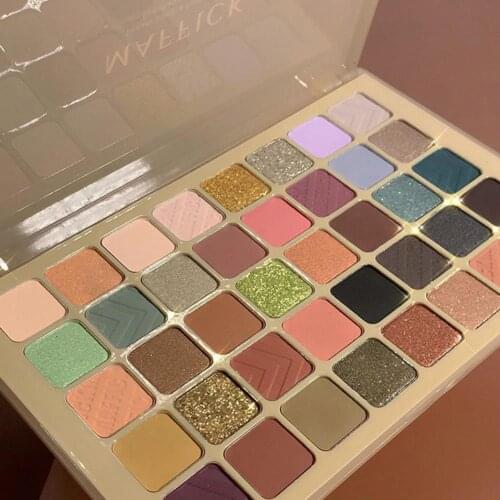 Eye Shadow Plate Easy to Apply Non-caking Stylish Dream Utopia Forty Color Eyeshadow Palette for Girl