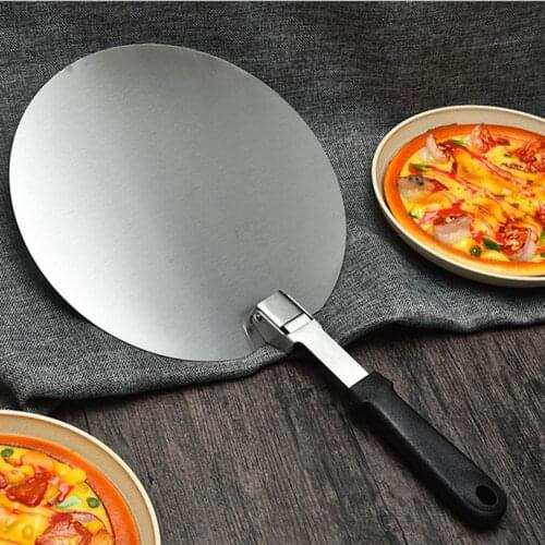 80% Hot Sales!!! 10/12 Inch Foldable Non-slip Pizza Shovel Safe Transfer Spatula Kitchen Supplies