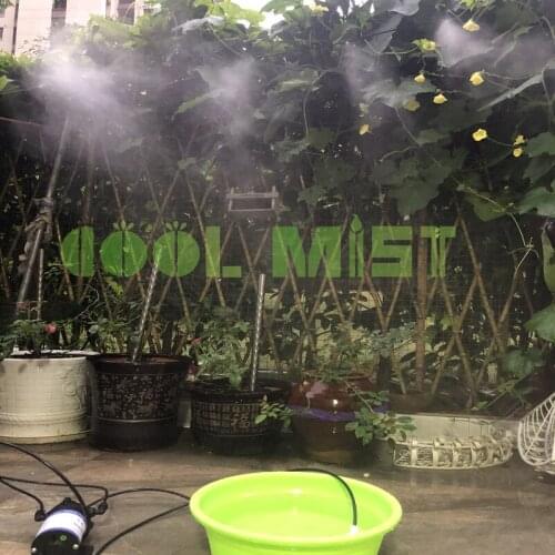 S280 Water cooling kit 20M/25M/30M irrigation set for plant growing garden cooling mist nozzles water sprayer