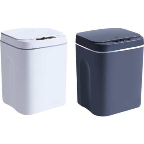 4L Intelligent Trash Can Automatic Smart Sensor Garbage Dustbin Home Electric Rubbish Waste Bin for Office Kitchen Bathroom