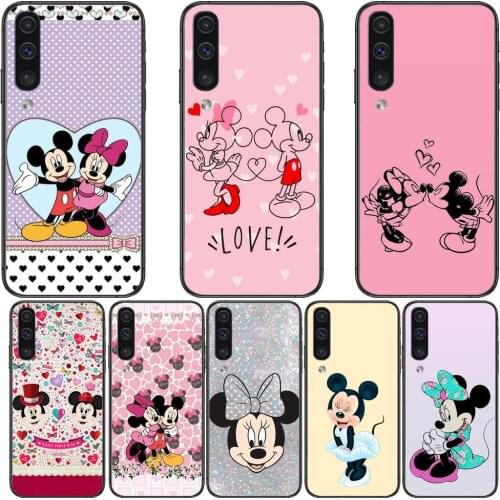 All Minnie Mouse Phone cover hull For SamSung Galaxy S8 S9 S10E S20 S21 S5 S30 Plus S20 fe 5G Lite Ultra black soft case