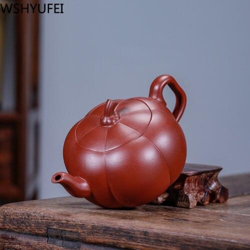 170ml new style Chinese style purple sand teapot Dahongpao Tea set tea set teapot Office household drinking utensils WSHYUFEI