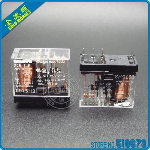 Power Relay G2R-1-E-12VDC G2R-1-E-24VDC 12V 24V 8pin Relay