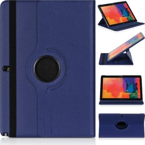360 Rotating Case for Samsung Galaxy Note 10.1 2012 Version Flip Holder Stand PU Leather Cover GT-N8000 N8010 N8020 Tablet Cases
