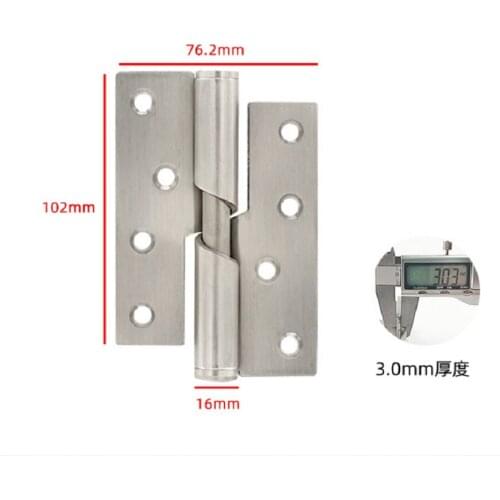 4Inch Lift door hinge bathroom Stainless steel 304 Rising butt off automatic detachable self closing hinge Thickness 3mm