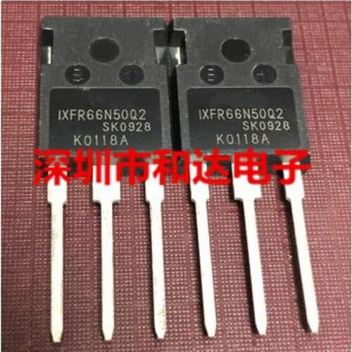 Free shipping 2PCS IXFR66N50Q2 TO-247 500V 50A