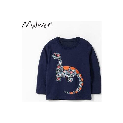 Childrens T-shirt Wholesale 2021spring Autumn New Boys' Bottoming T Shirt Childrens Long-sleeved Pullovers Tees Baby Clothes