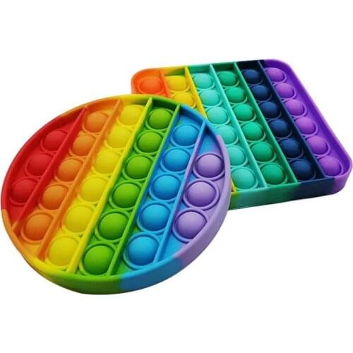 N-8802 Push Pops Bubble Sensory Baby Toy Autism Needs Squishy Stress Reliever Adult Kid Funny Anti-Stress Game Fidget Reliver