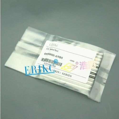 ERIKC Diesel Fuel Injector Valve Rods 6980 and Fuel Piston Rod Length=56.35mm for Common Rail Injectors 095000-6980