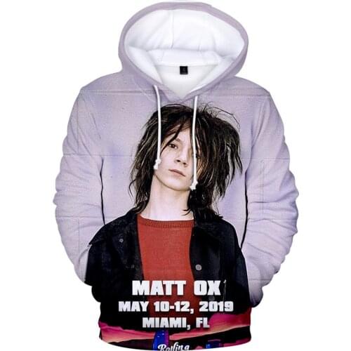 Sidno New Arrival Matt OX 3D Hoodies Men/Women Fashion Casual Sweatshirts Hip Hop Hoodie 3D Print MattOX Mens Sweatshirt