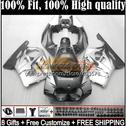Injection For HONDA CBR250RR CBR 250 250RR 90 91 92 93 94 41CL.147 MC22 CBR250 R RR 1995 1996 1997 1998 1999 Fairing Grey Silver