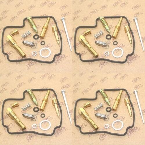 Motorcycle Carburetor Repair kit 4SET For Honda CBR250 MC14 MC17 MC19 Main Pilot Jets Gasket