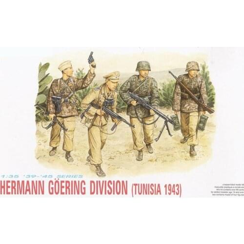 DRAGON 6036 1/35 Hermann Goering Division (Tunisia 1943) - Scale model Kit