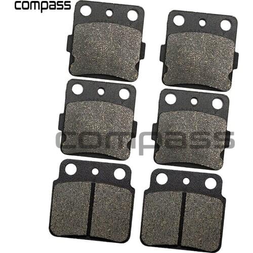 Motorcycle Front and Rear Brake Pads for ARCTIC CAT 400 DVX Sport 2004 2005 2006 2007 2008