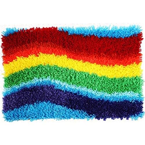 Carpet embroidery set with Pre-Printed Pattern latch hook kit Crafts for adults Crochet carpet Hobby Needlework Rug Hook Mat