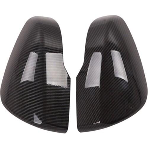 Car Rearview Side Mirror Cover Trim Cap Frame Decor Stick for Subaru Forester 2019 Carbon Fiber Car Styling